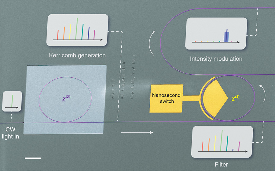 New Functionality For Integrated Photonic Chips